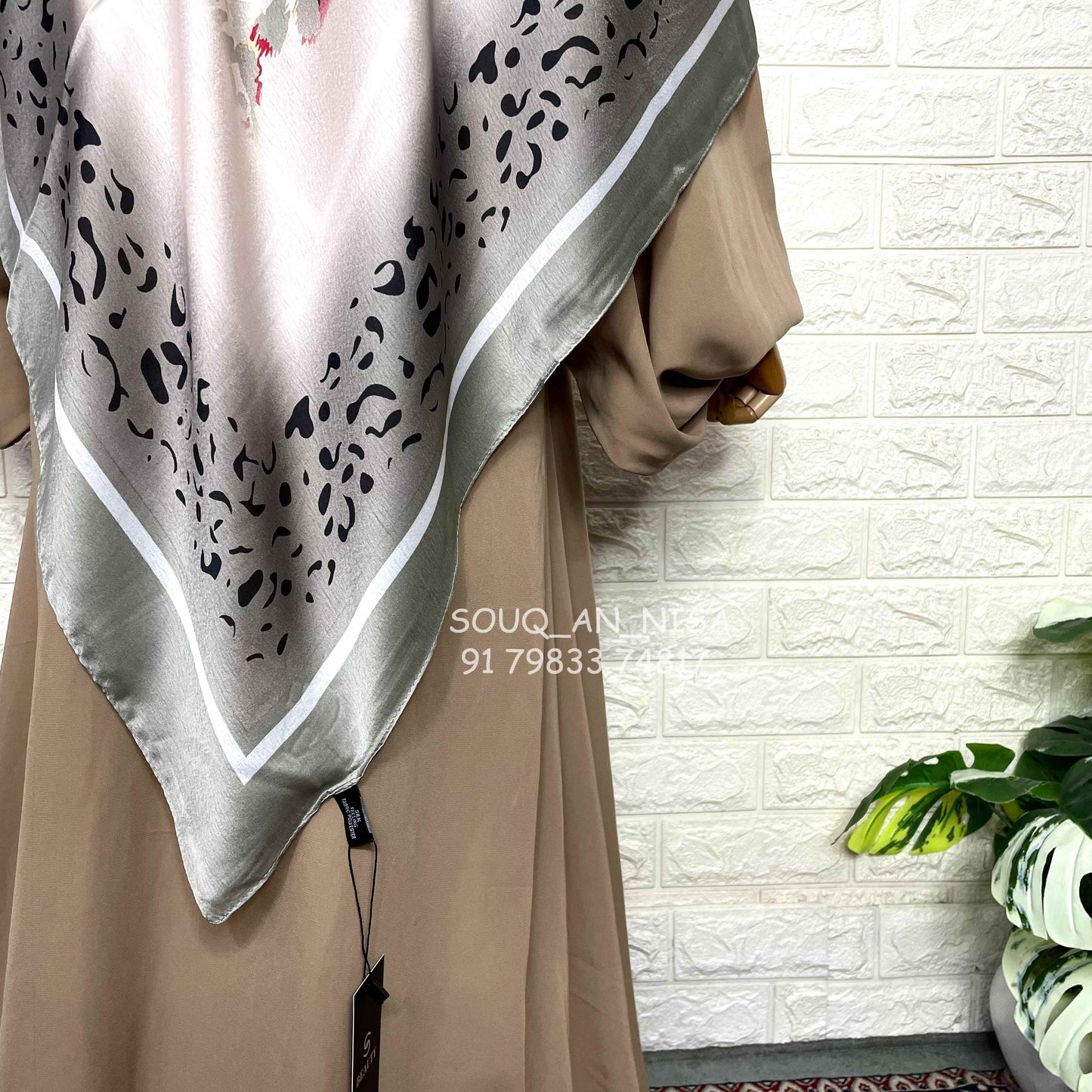 Satin Party Wear Hijab