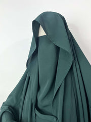 Hunter Green Saudi Jilbab