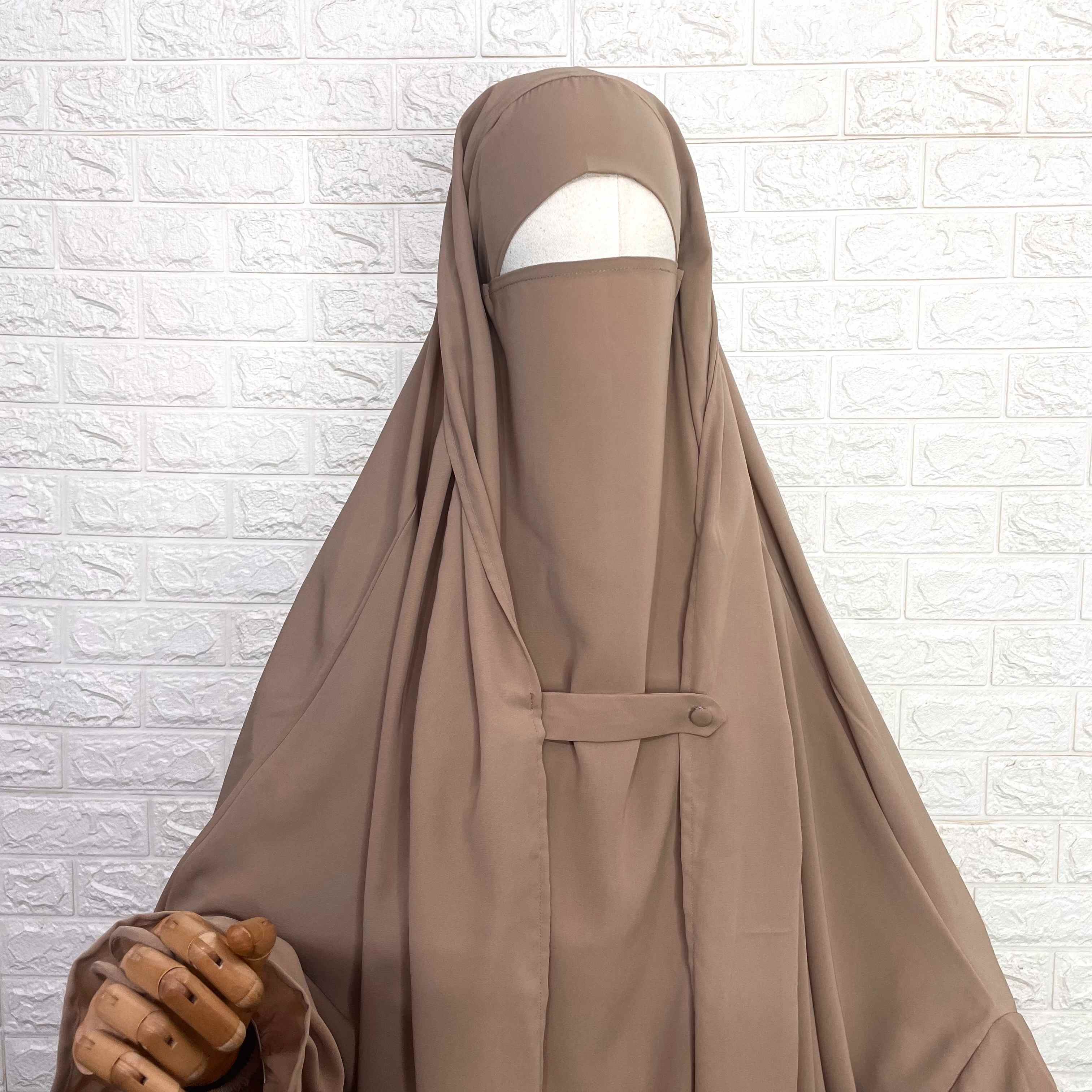 Beige Saudi Jilbab