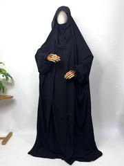 Black Saudi Jilbab