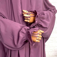 Dusty Mauve Saudi Jilbab