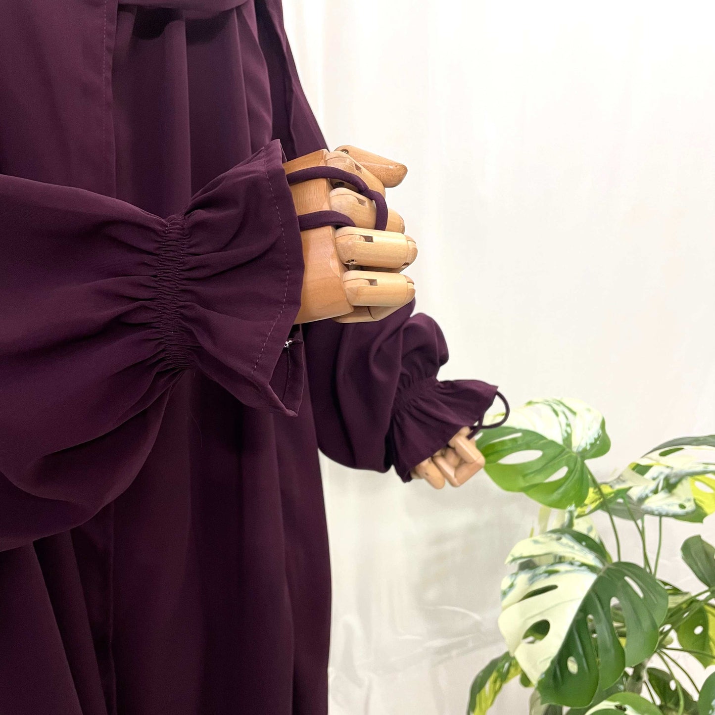 Plum Saudi Jilbab