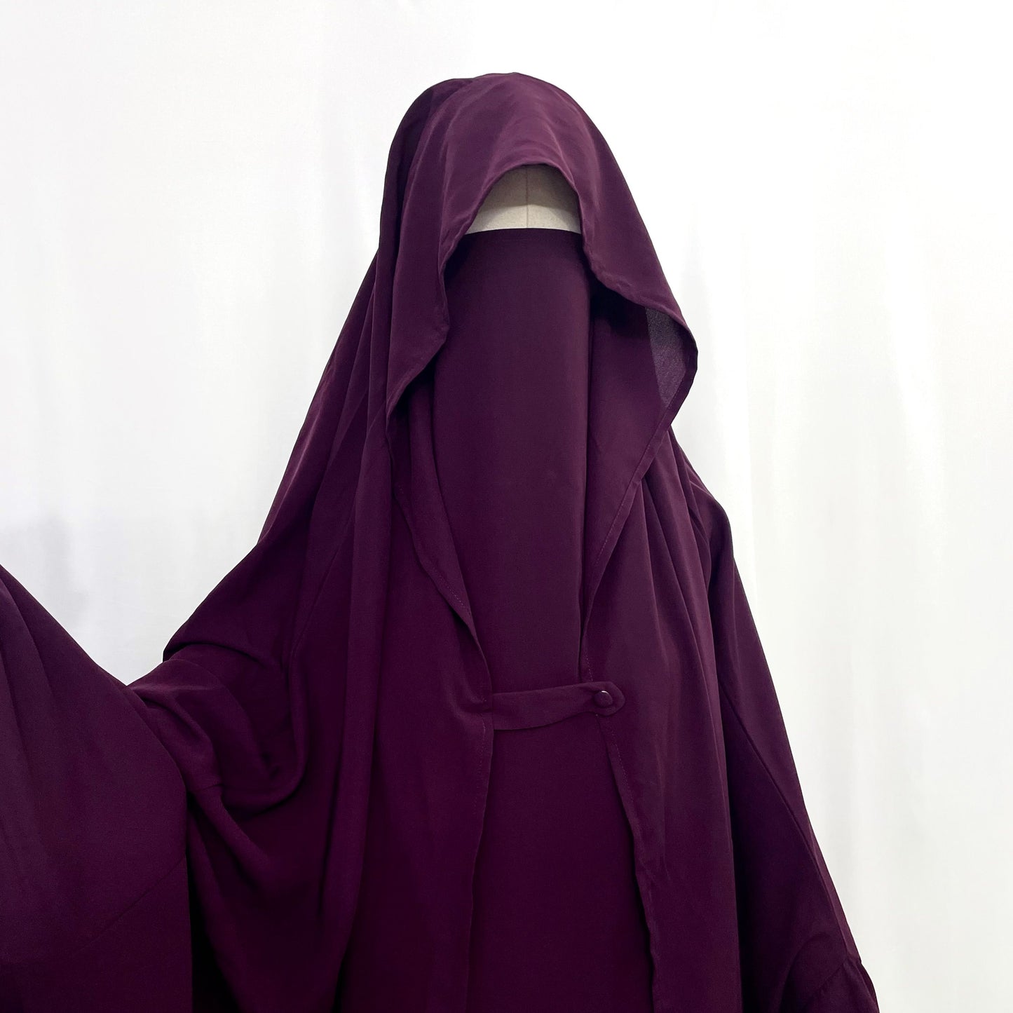 Plum Saudi Jilbab