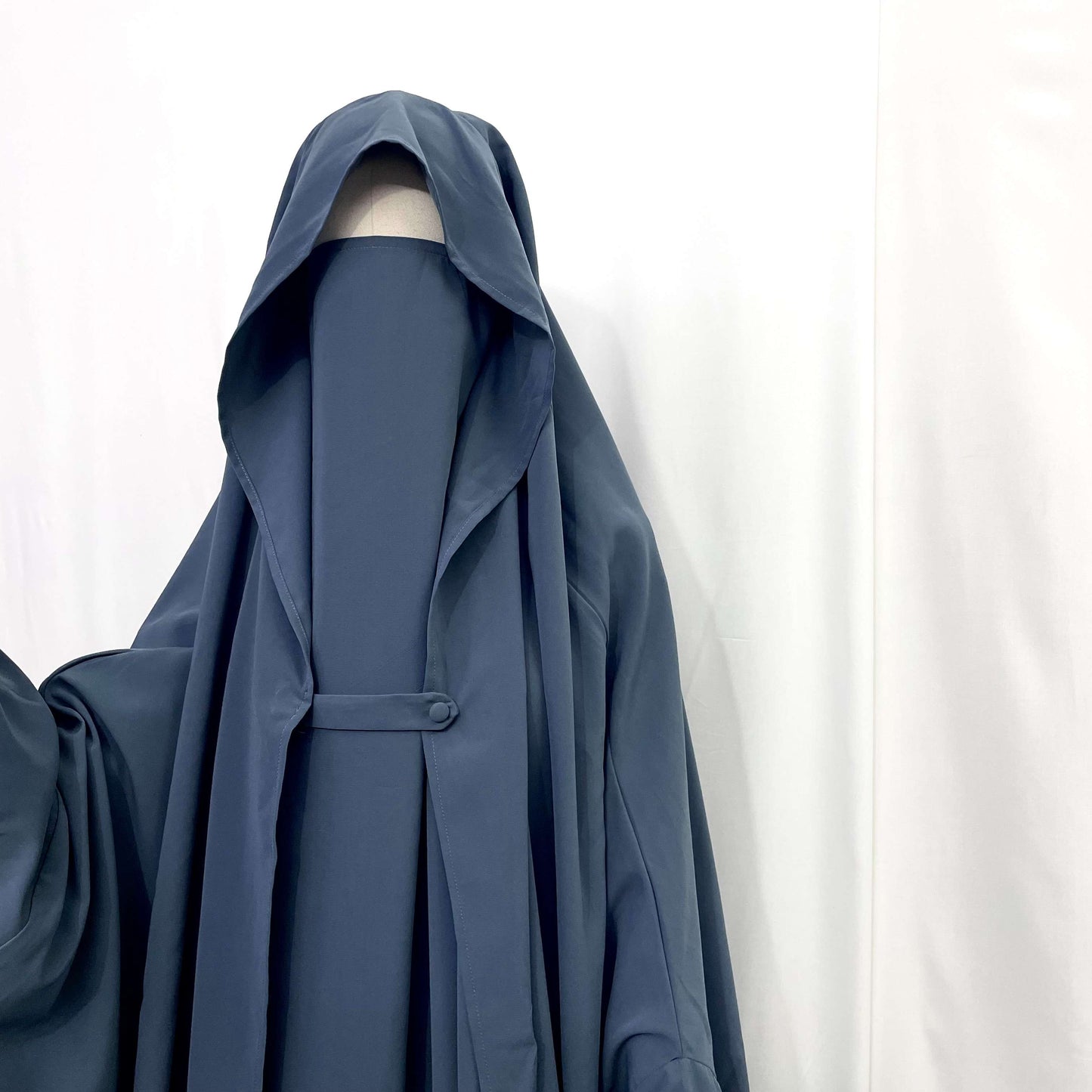 Grey Saudi Jilbab