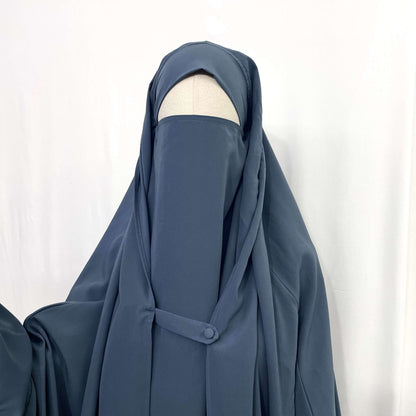 Grey Saudi Jilbab