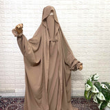 Beige Saudi Jilbab