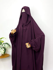 Plum Saudi Jilbab