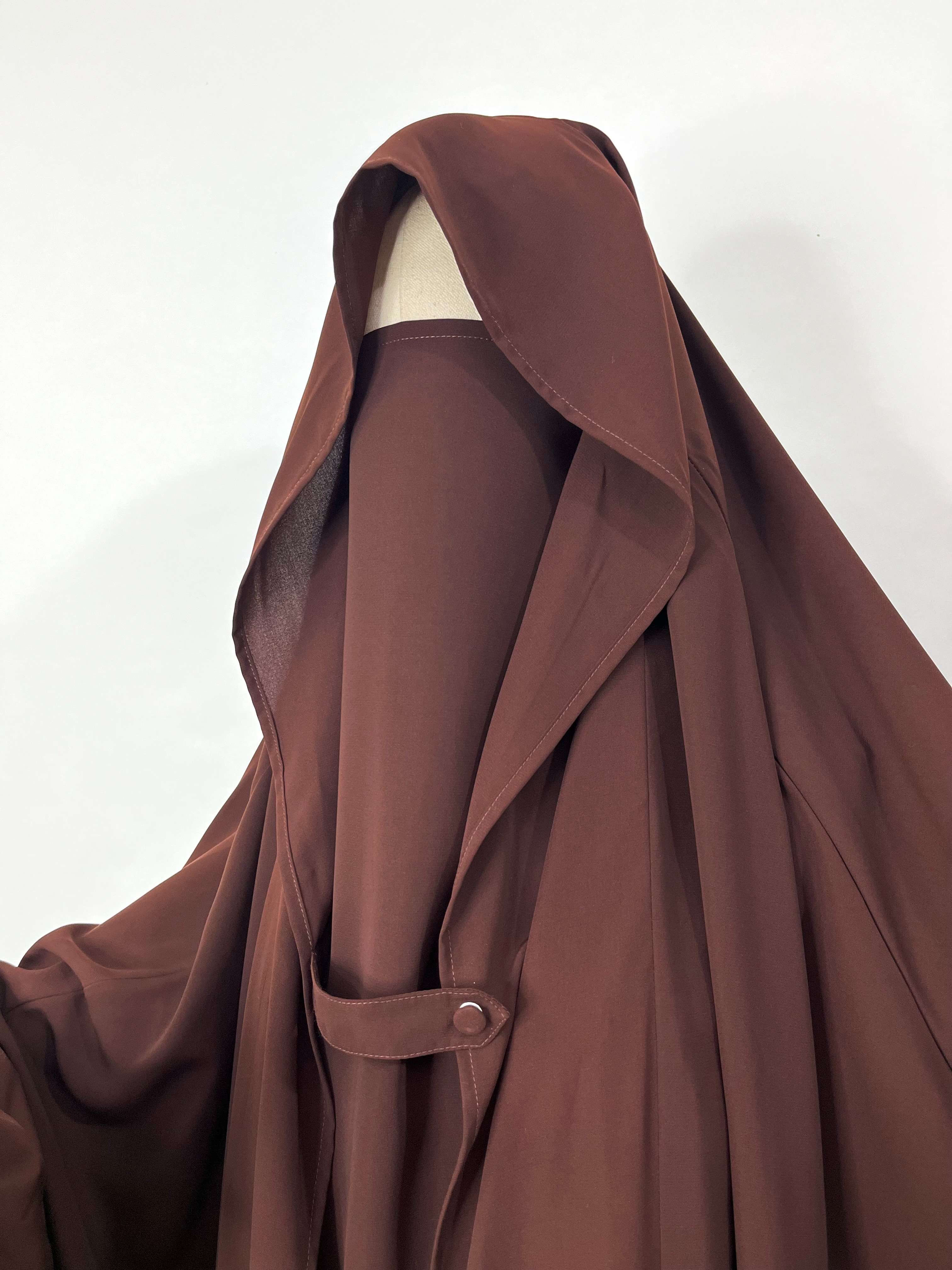 Brown Saudi Jilbab