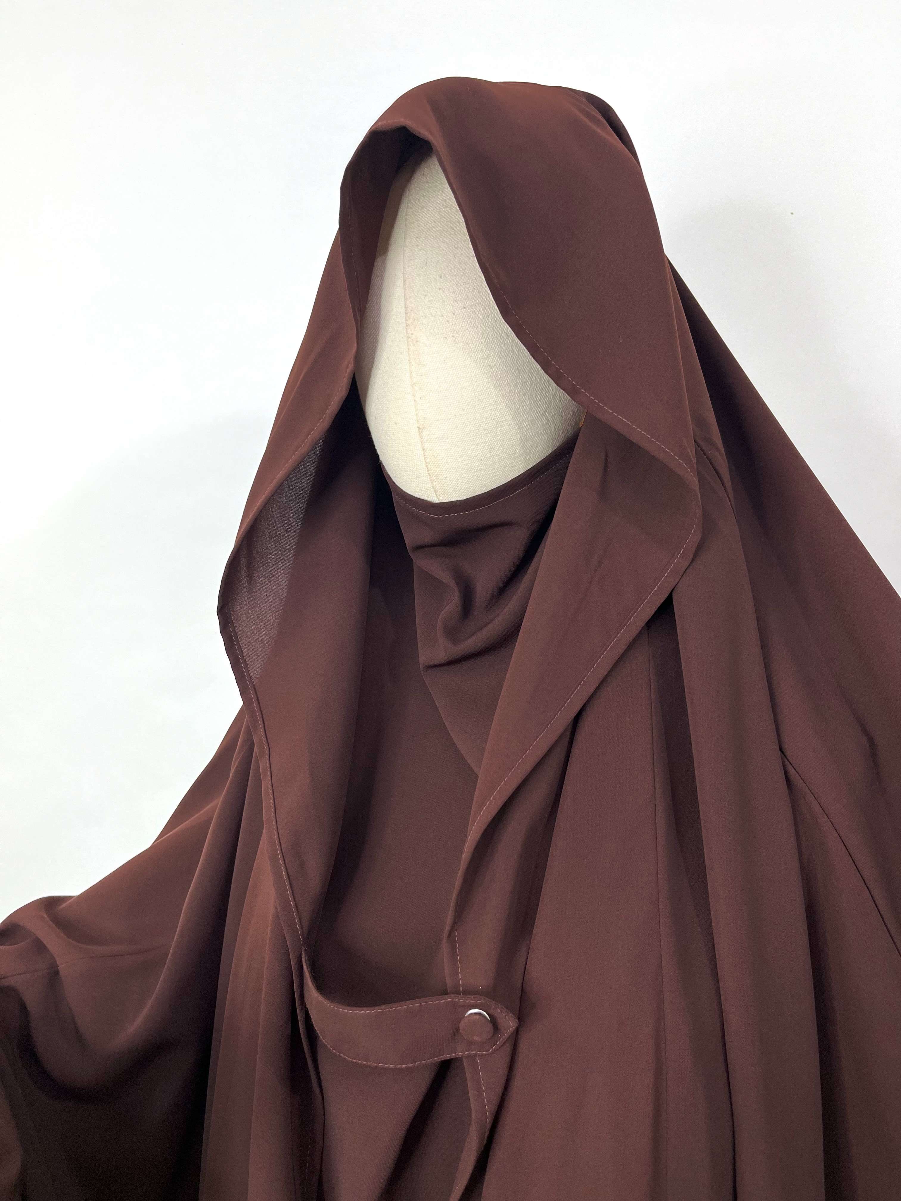 Brown Saudi Jilbab