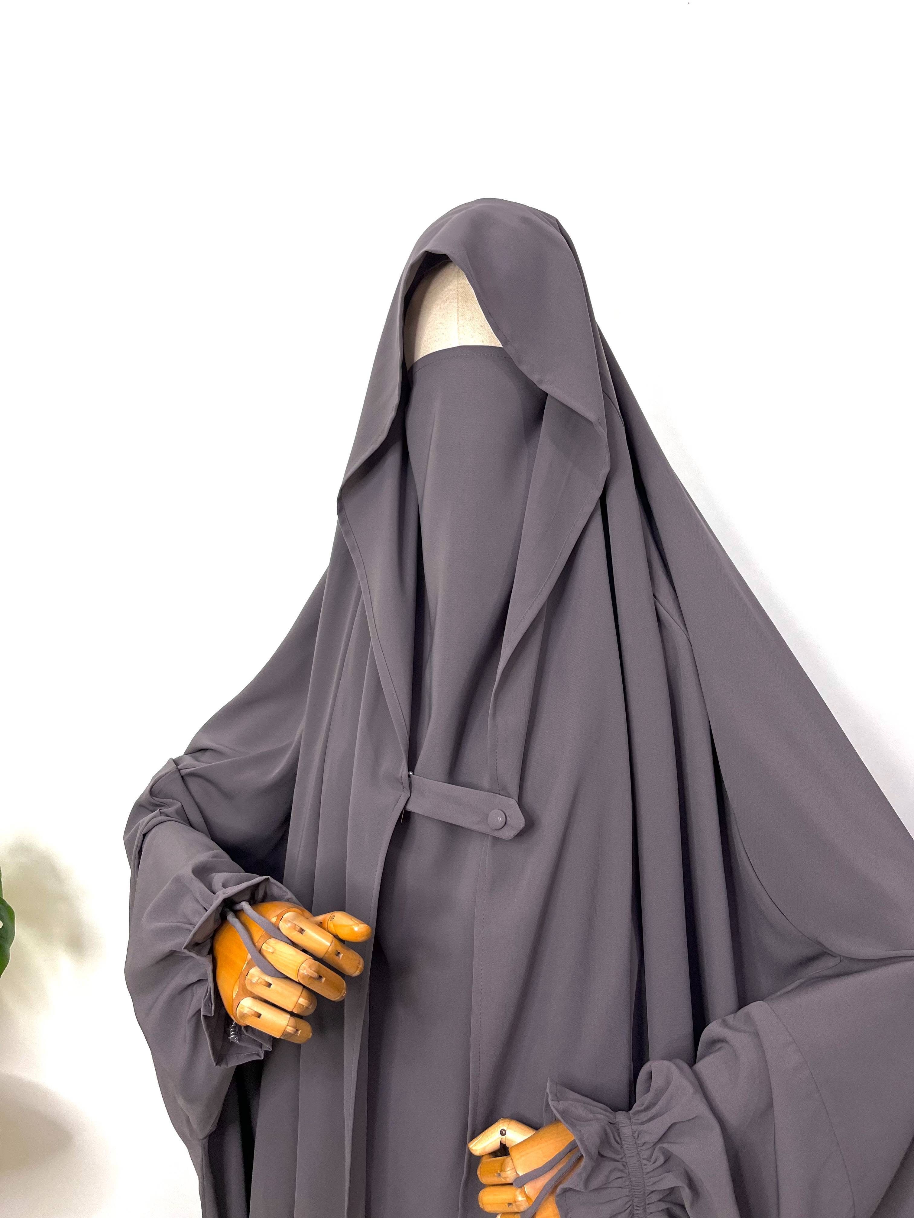 Lavender Saudi Jilbab