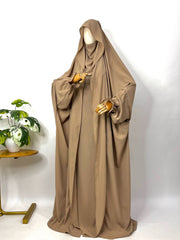 Beige Saudi Jilbab