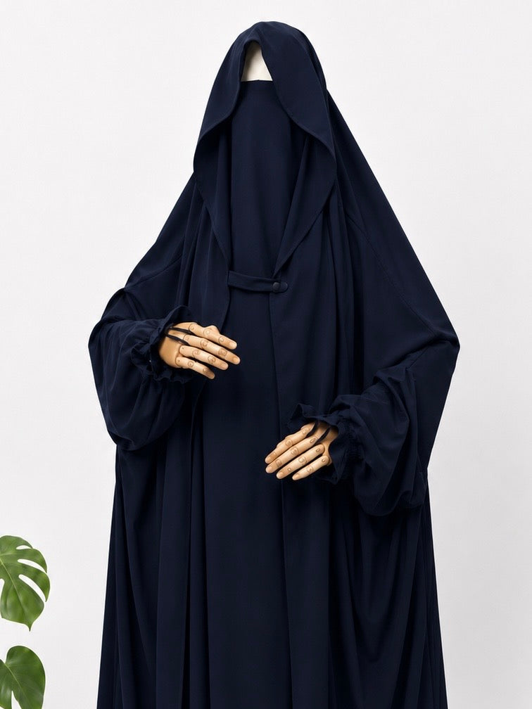 Navy Blue Saudi Jilbab