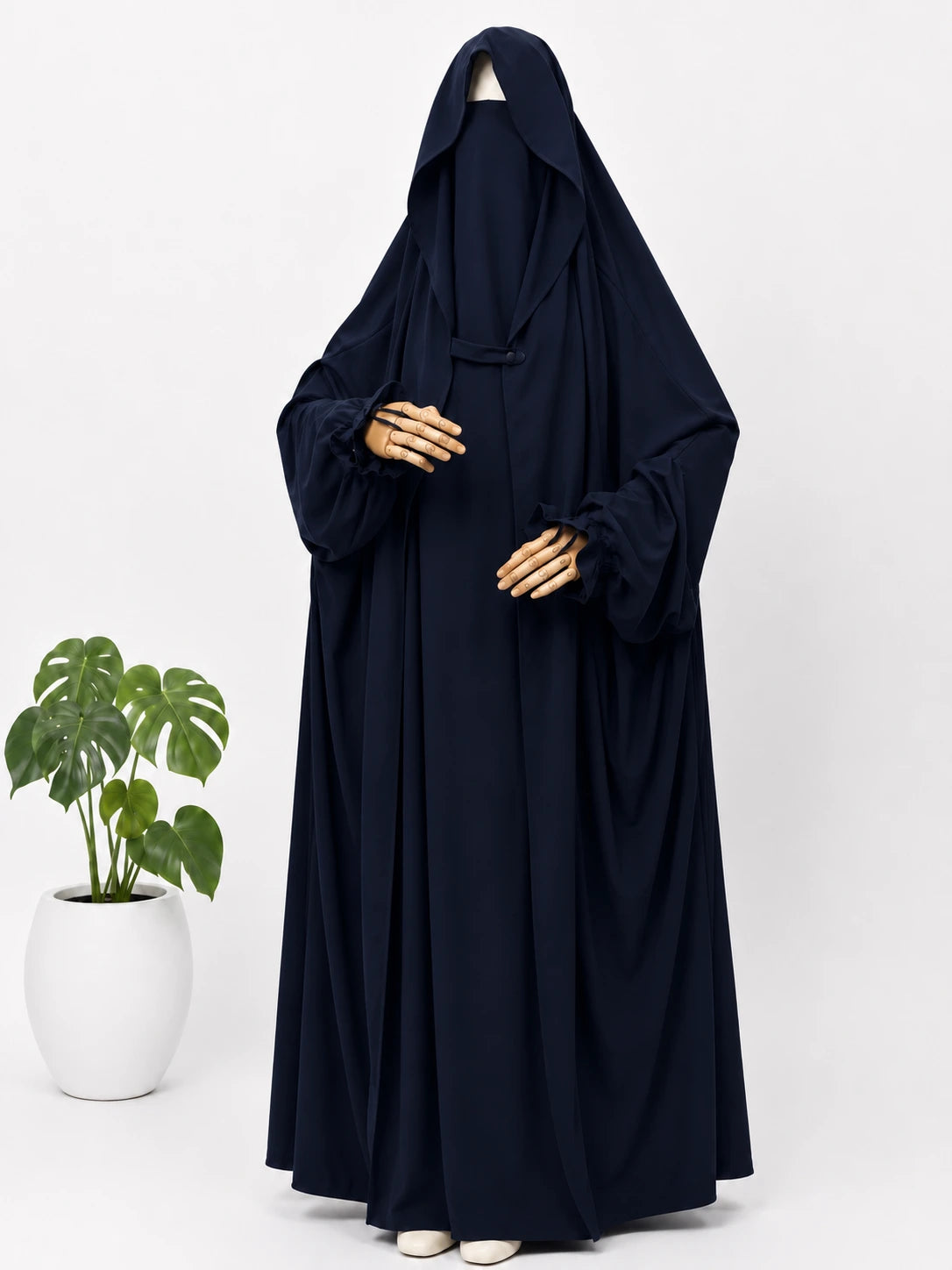 Navy Blue Saudi Jilbab