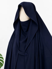 Navy Blue Saudi Jilbab