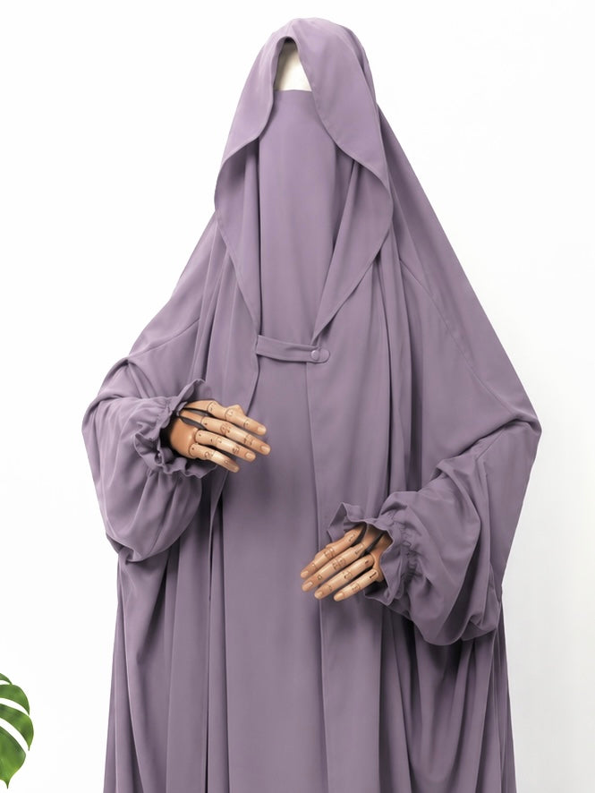Lavender Saudi Jilbab