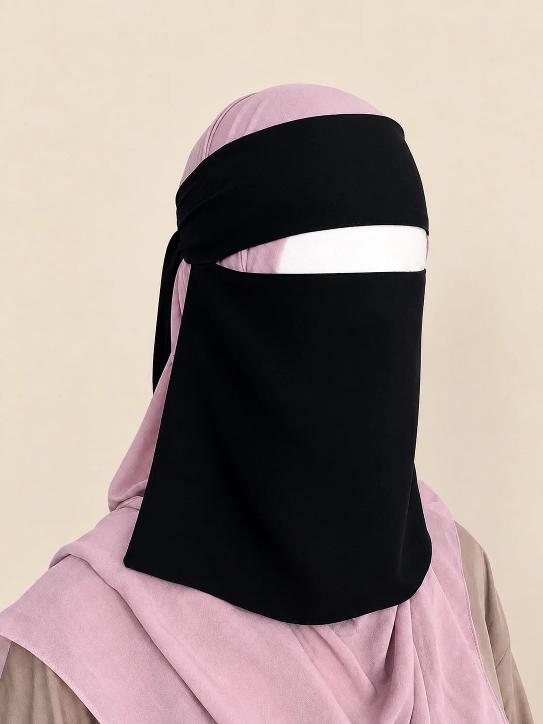Black Short Niqab