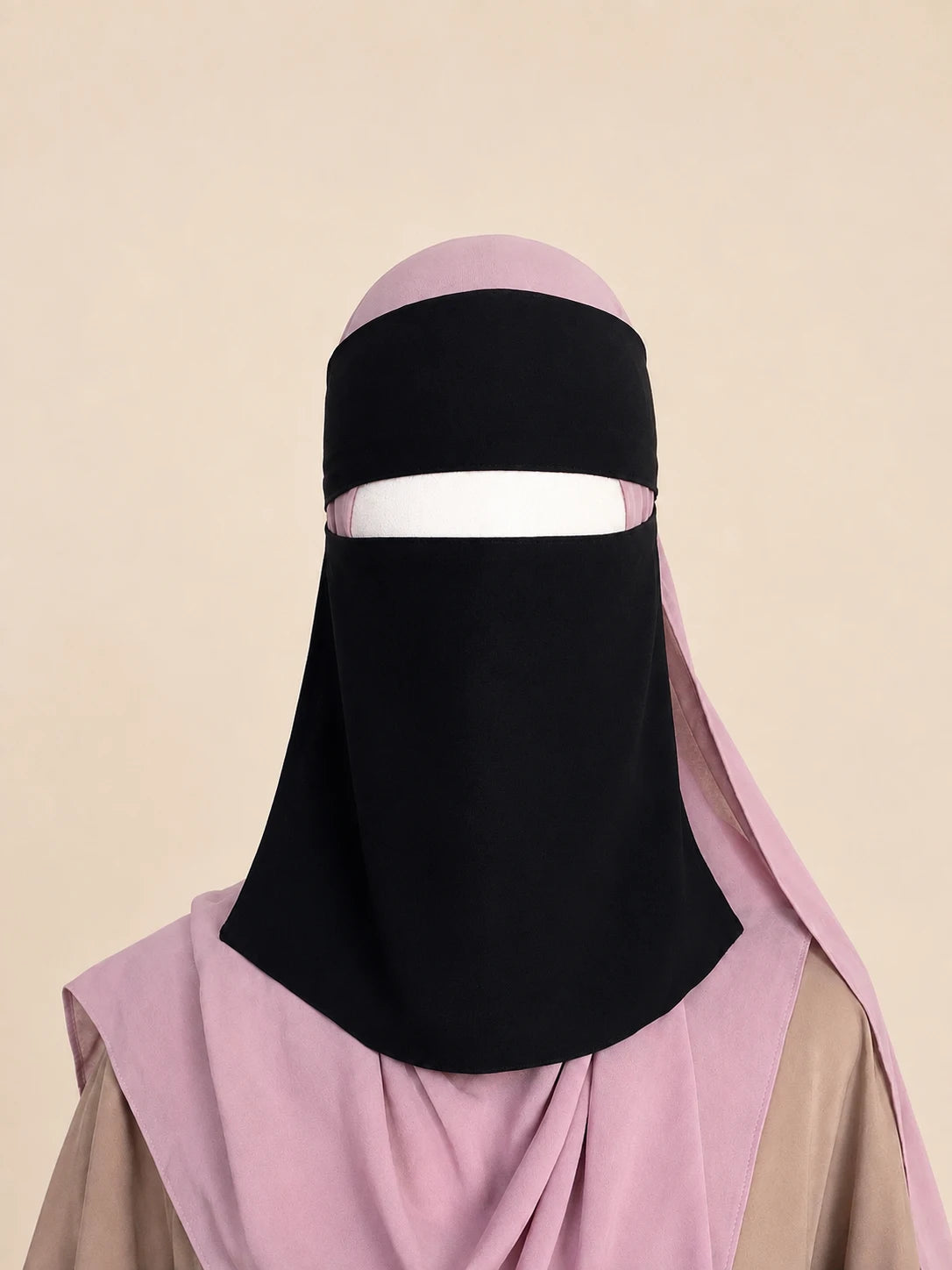Black Short Niqab