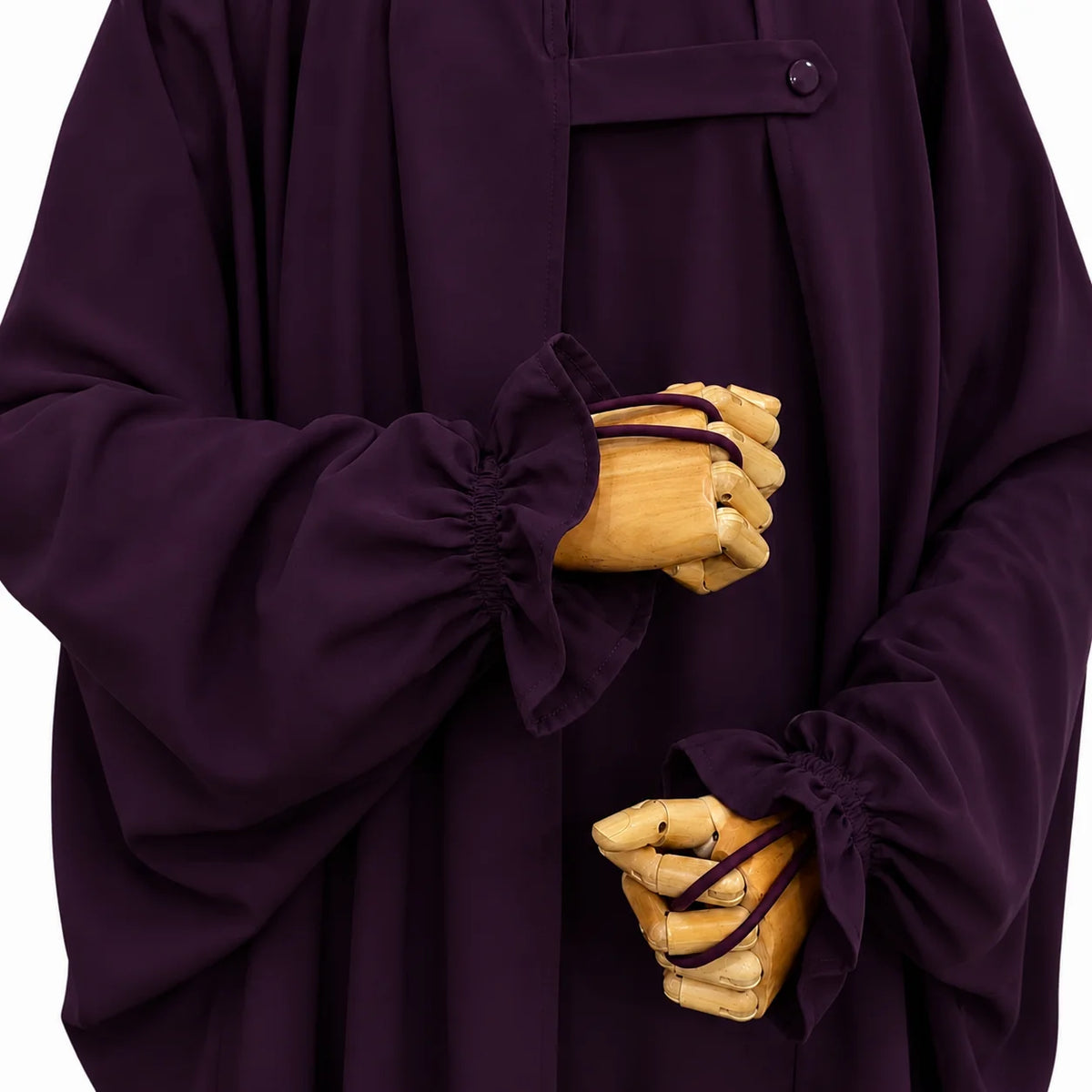 Plum Saudi Jilbab