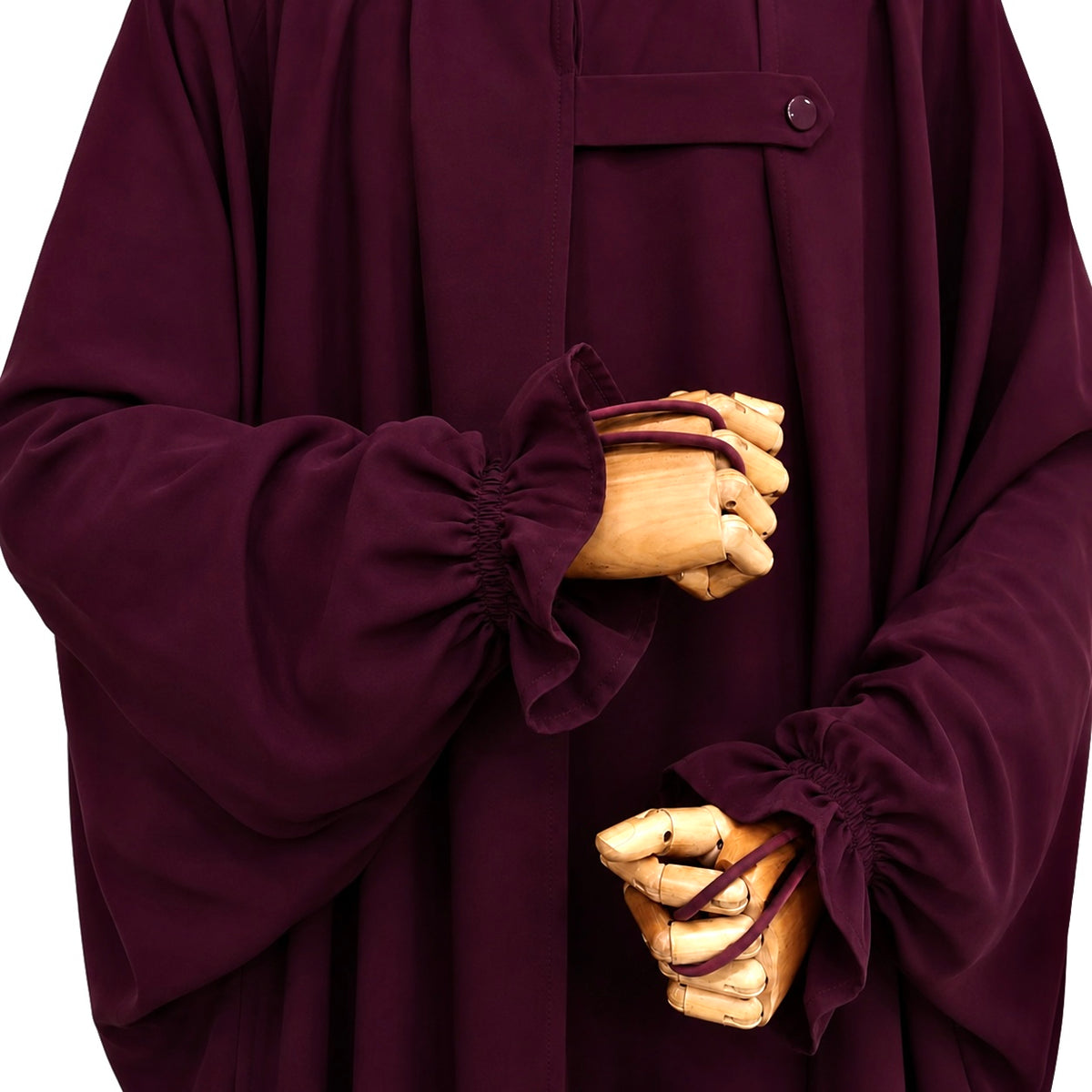 Maroon Saudi Jilbab