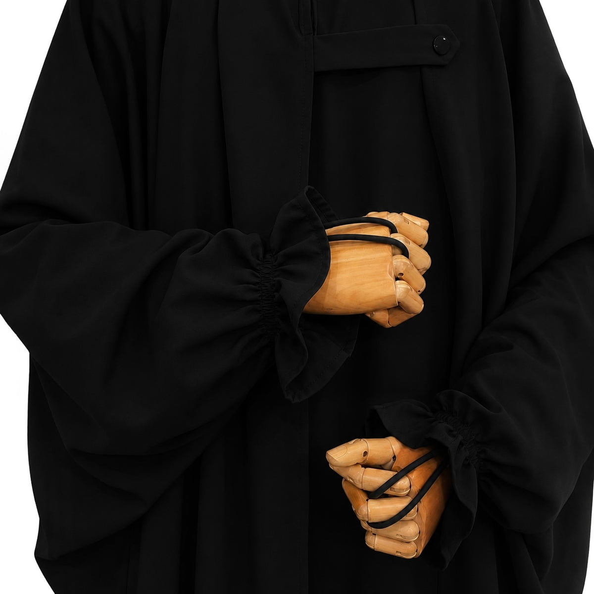 Black Saudi Jilbab