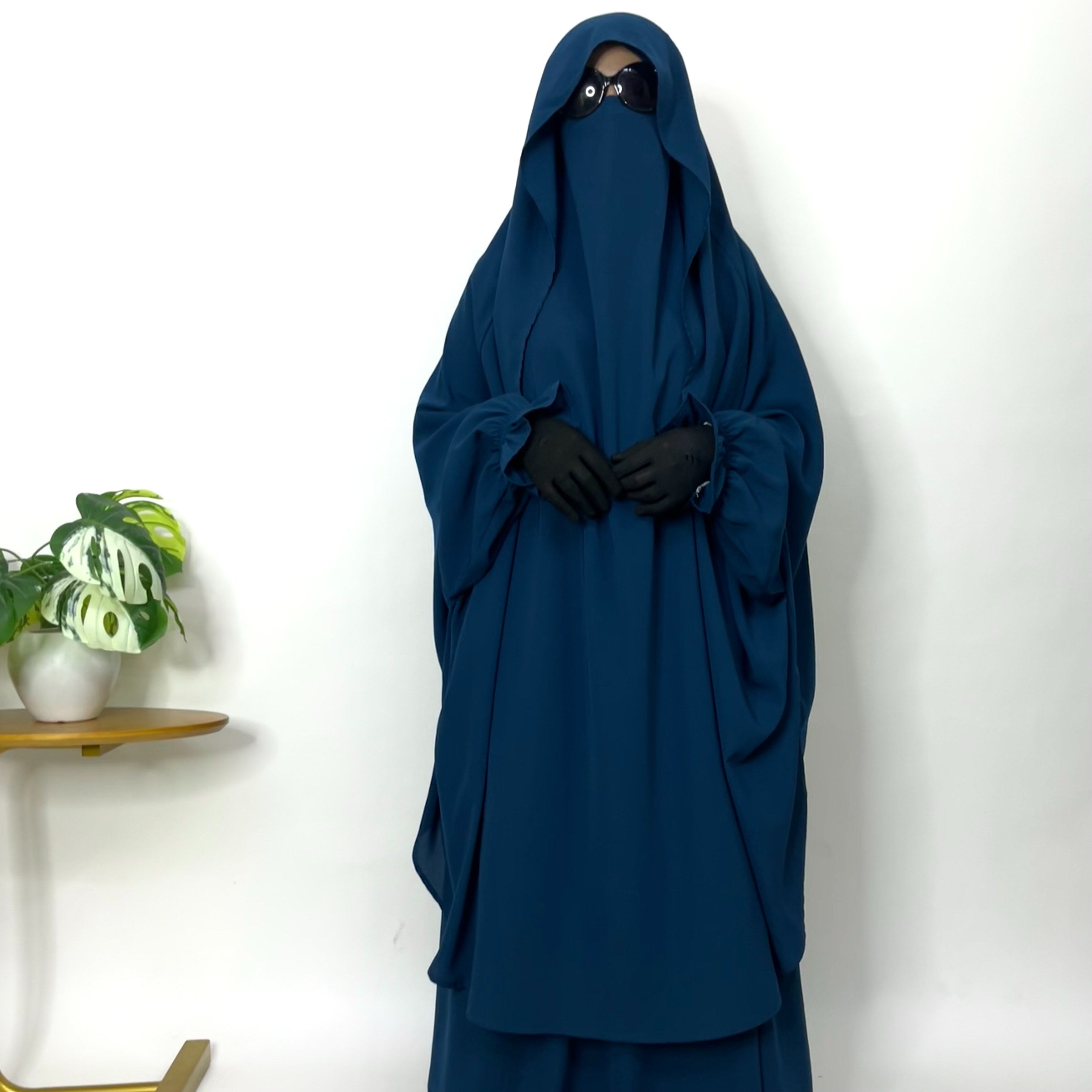 Two Pc Jilbab With Flap