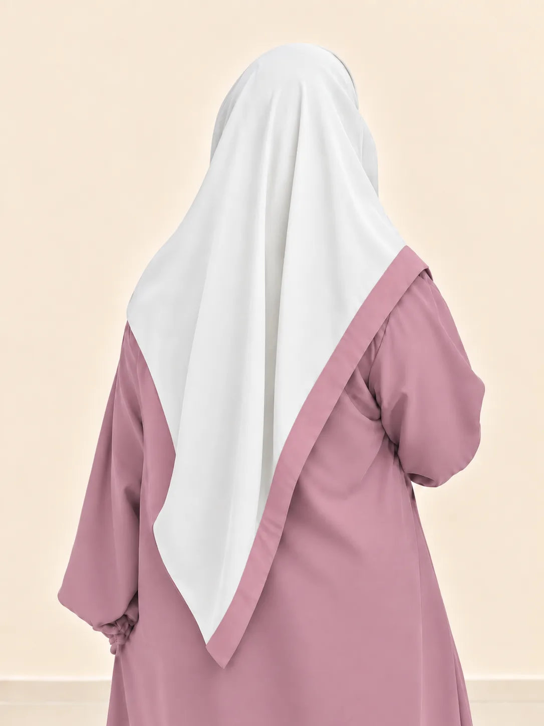 Georgette Hijab With Matching Patti