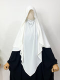 White Flap Khimar