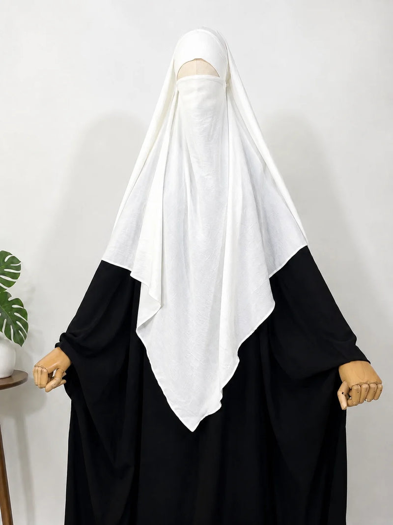 White Diamond Khimar