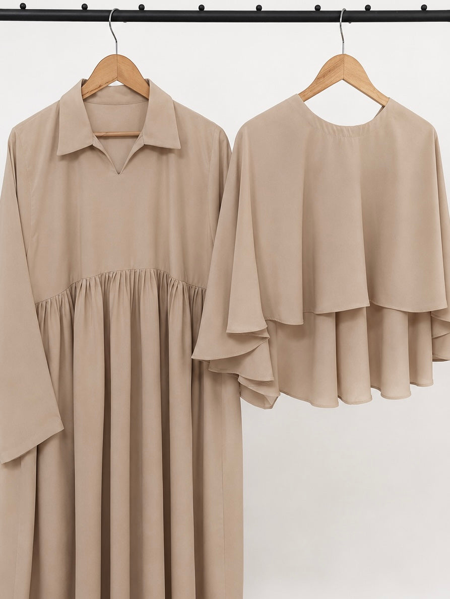 Zeenat Abaya With Cape