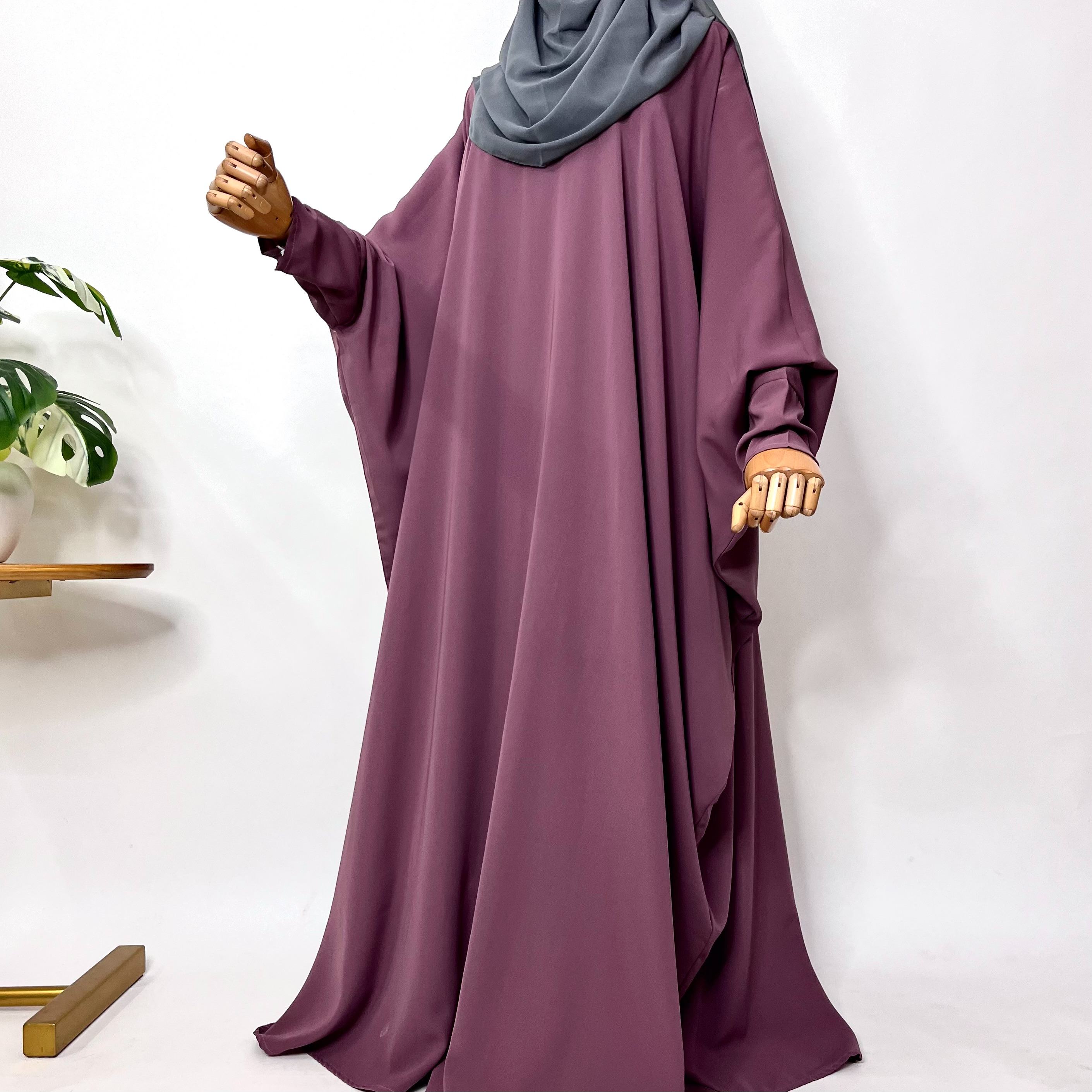 Kaftan Abaya With Zip Sleeves