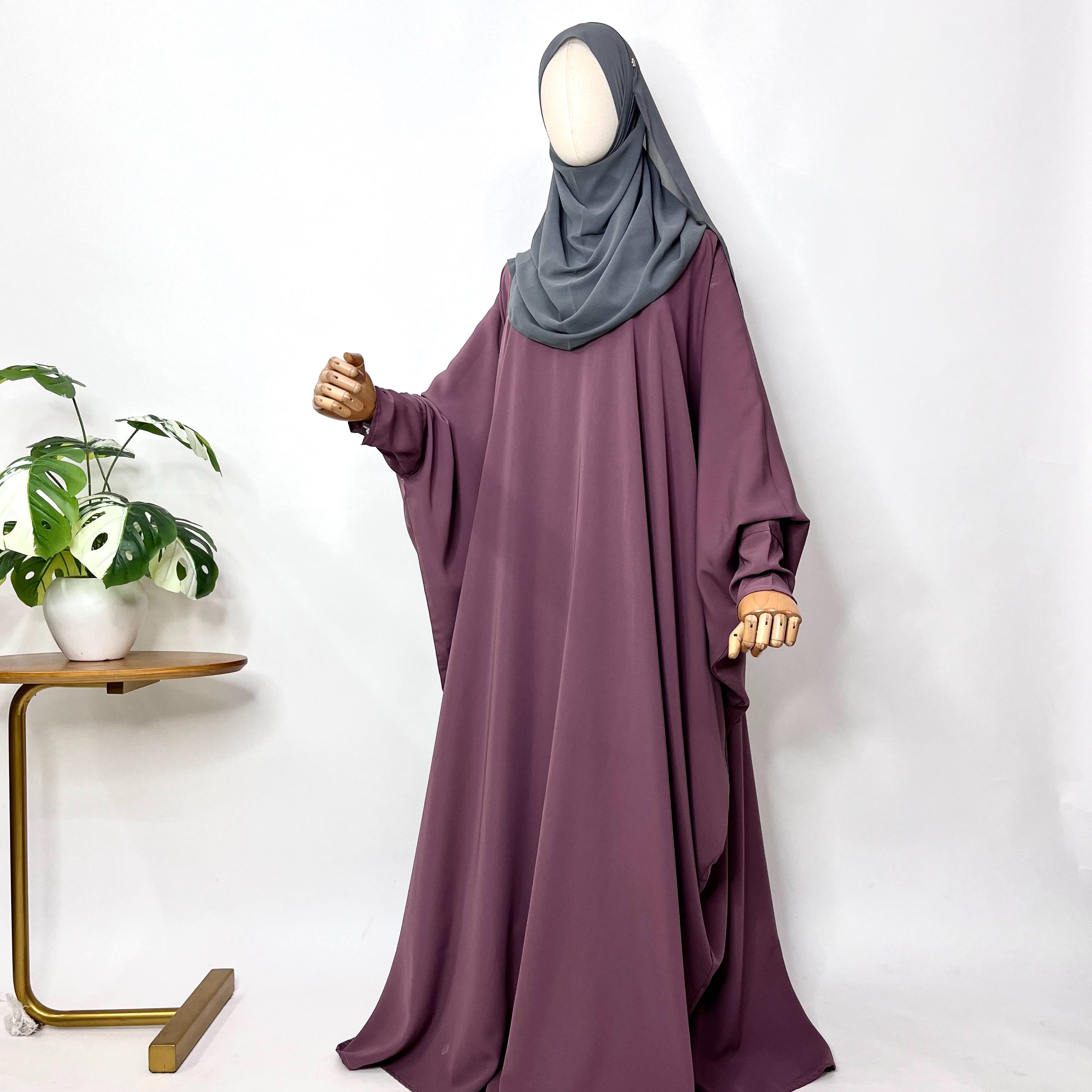 Kaftan Abaya With Zip Sleeves