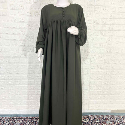 Olive Basic Abaya