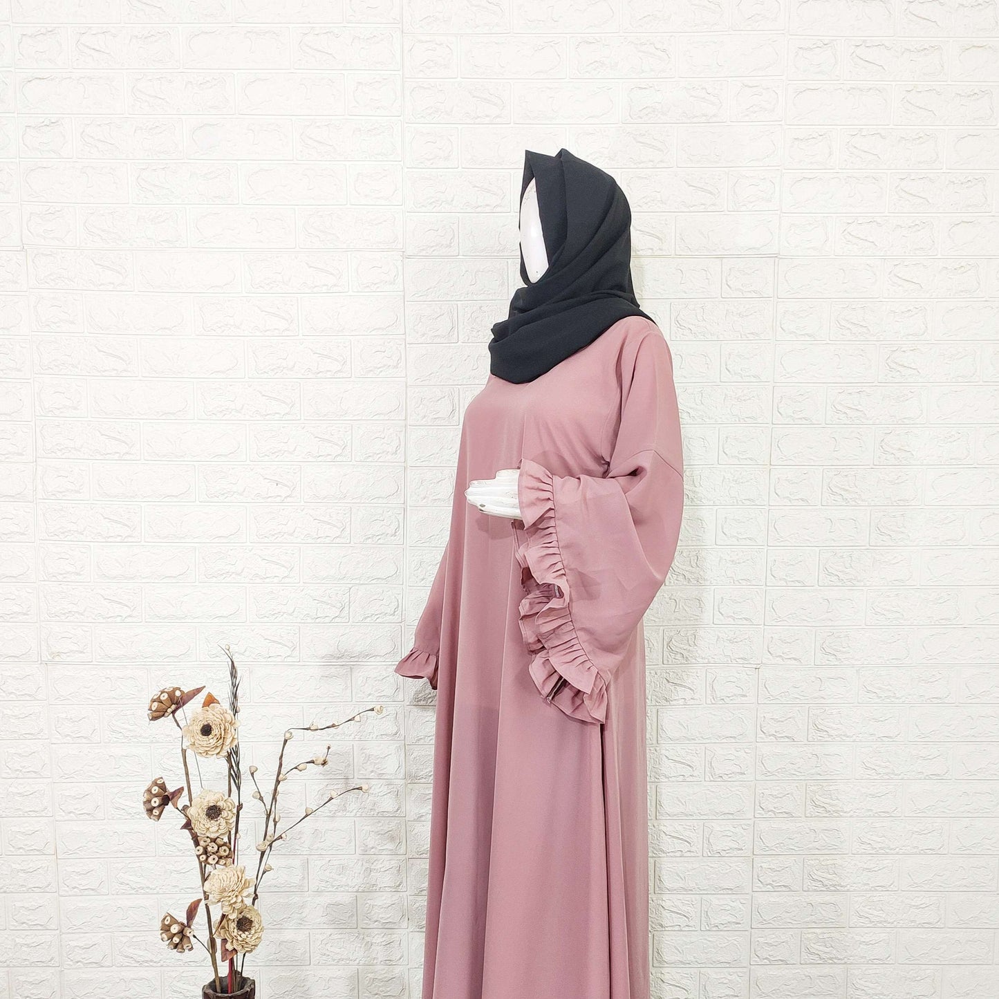 Blush Pink Haya Abaya