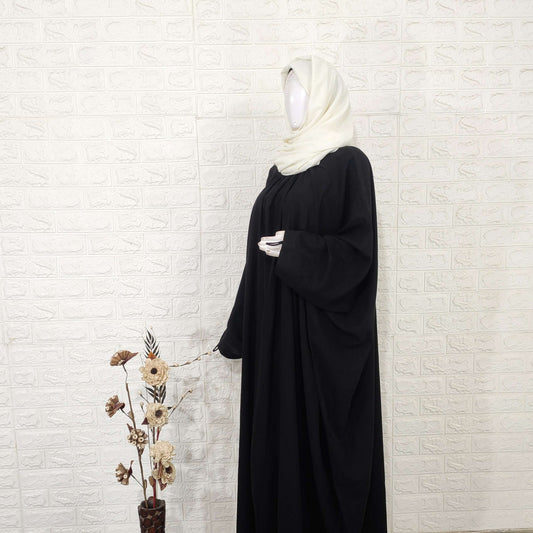 Black Kaftan Abaya