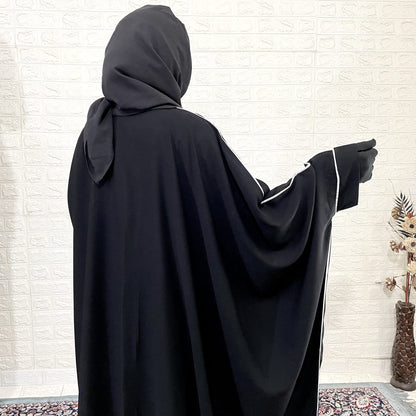 Kaftan Abaya With Piping